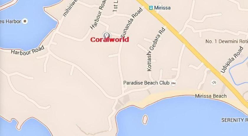 Coralworld Hotel Mirissa Exterior photo